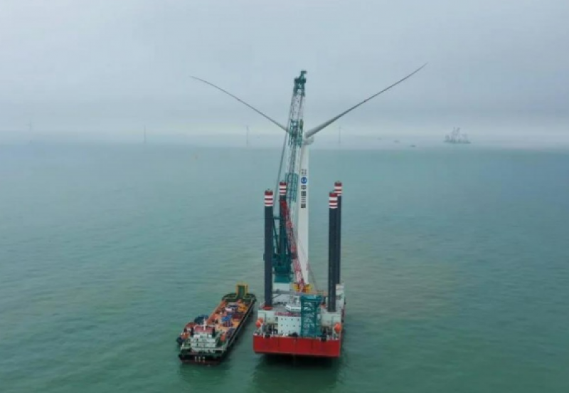 中交一航成功中标三峡能源天津南港海上风电示范项目风机基础施工及风机安装工程