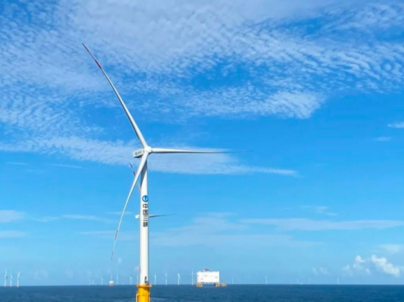 三峡能源江苏大丰800MW海上风电项目设计施工项目中标候选人公示