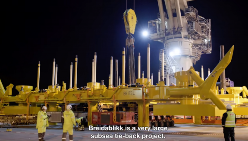 挪威国油的北海Breidablikk项目投产