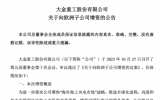 大金重工向欧洲子公司增资