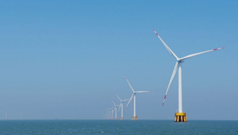 2023年前三季度全国海上风电新增装机容量143万千瓦
