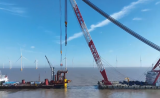 华电玉环一期南区75MW海上风电项目海上主体工程正式开工