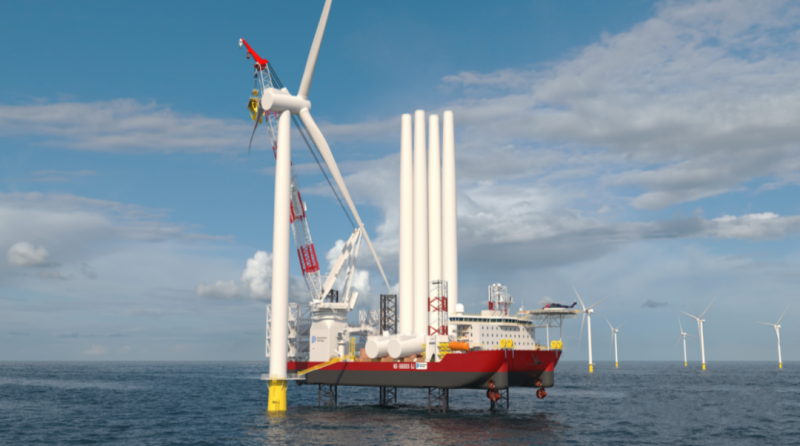 美国首艘大型海上风电安装船Charybdis号将延期投入使用