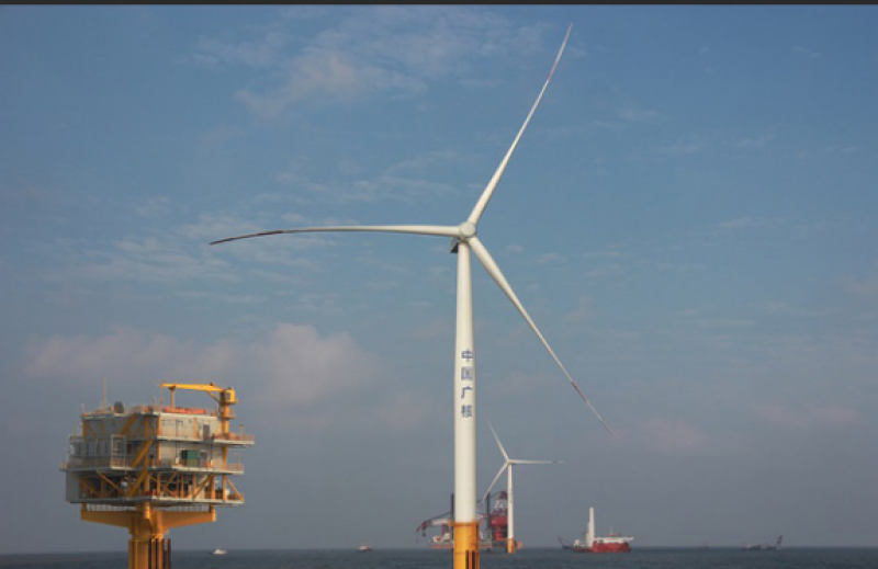 保变电气建功大湾区首个百万千瓦级海上风电项目并网发电