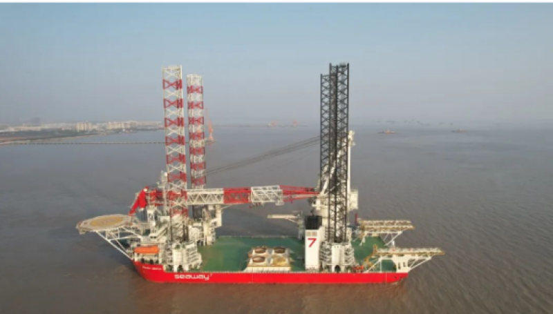 海门基地承建！NG14000风电安装平台“SEAWAY VENTUS”顺利交付