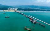 中国铁建港航局承建！华瀛LNG接收站项目配套码头正式交工