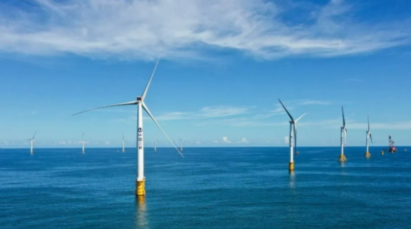 国内沿海省区市约17个大型海上风电产业集群落地