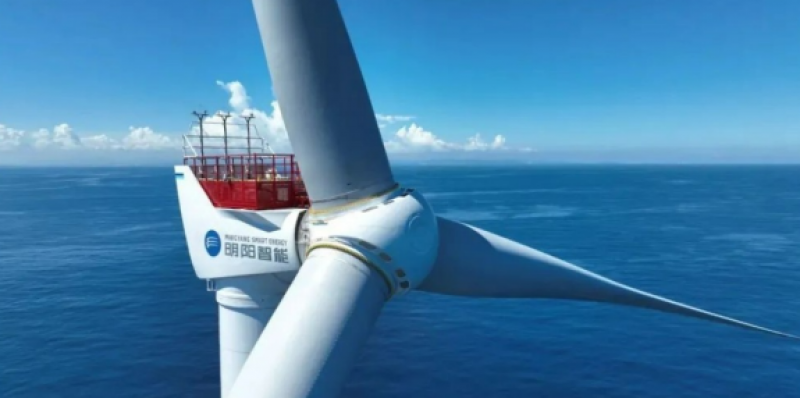 38天！明阳山东首个批量化海上风电项目发电量破亿