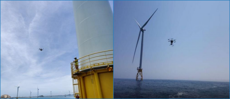 青岛卓建海上风电、光伏自动巡检无人机智能飞行系统详解！