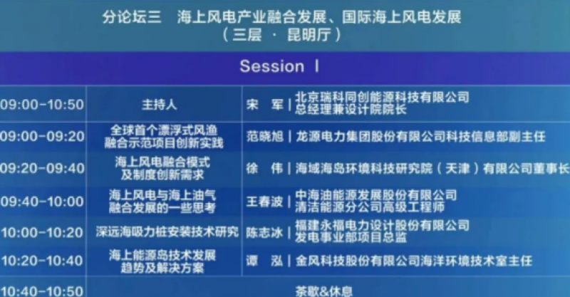 瑞科科技助力（第八届）中国海上风电工程技术大会