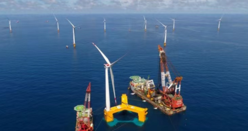 全球首个漂浮式风渔融合项目一体化监控系统上线