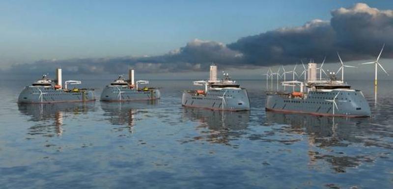 Ulstein Inks 与摩根大通就海上风电 CSOV 新造船项目达成协议