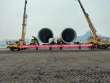 山东能源渤中海上风电G场最后两套钢管桩顺利发货