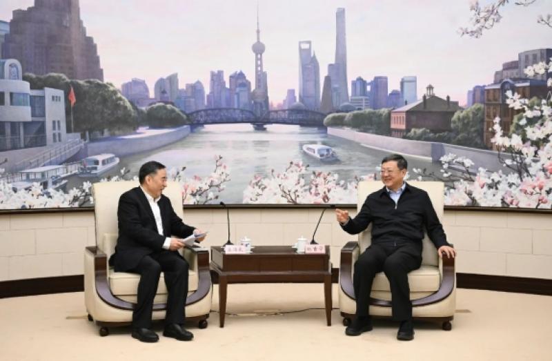 中国能建高层赴沪拜会上海市领导