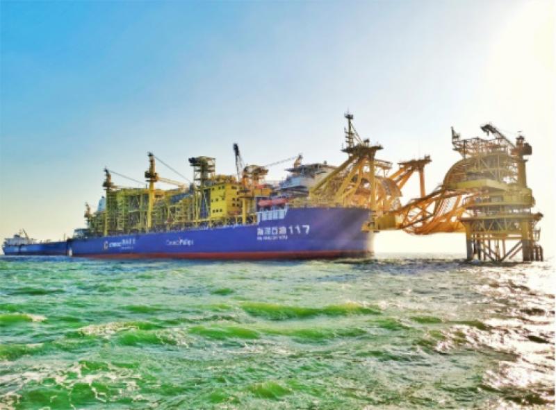 我国最大海上油气田——蓬莱19-3油田原油累产超4.55亿桶