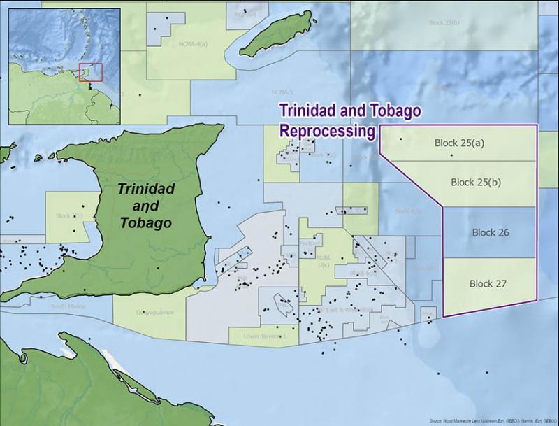 CGG将重新处理特立尼达和多巴哥近海地区3D地质勘探数据