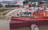 “华清号”气动式海浪发电装备成功下水！