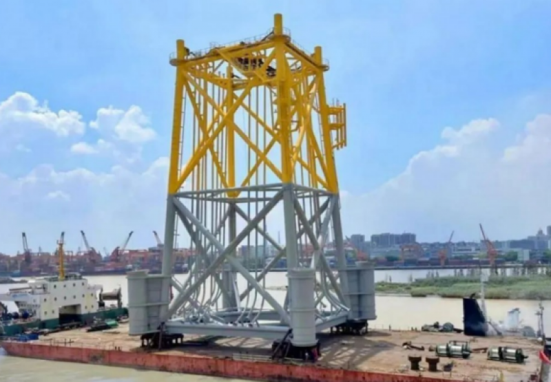 海洋能源乐普——钢质导管架式平台