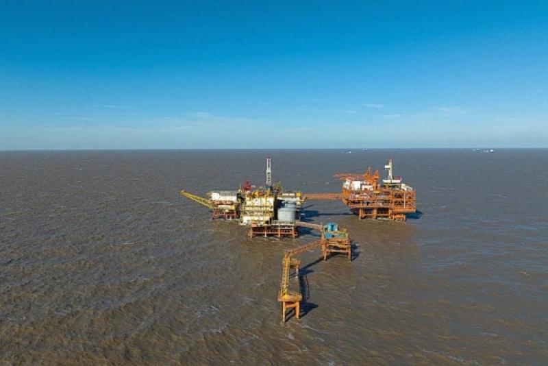 埕北油田CEPC(中心平台)于渤海油田投产