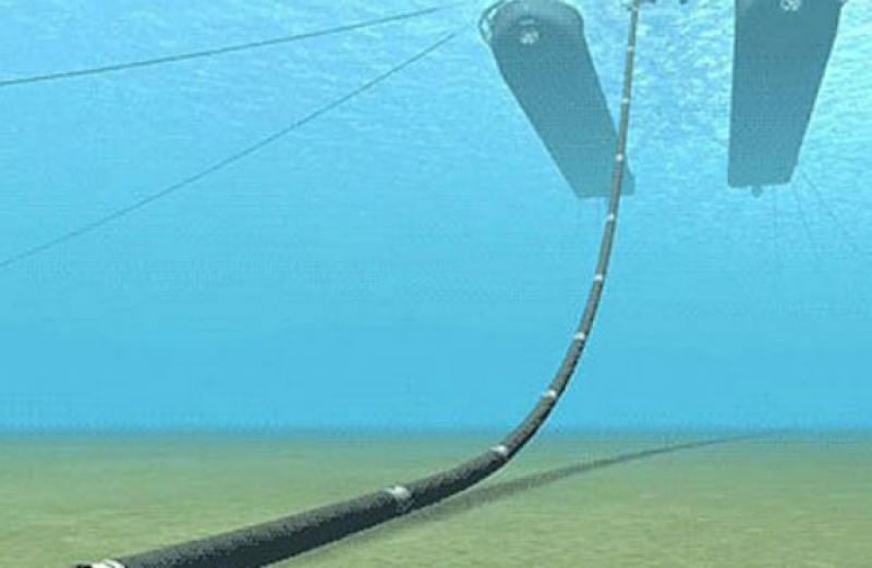 海底管道铺设方法——S形铺管法