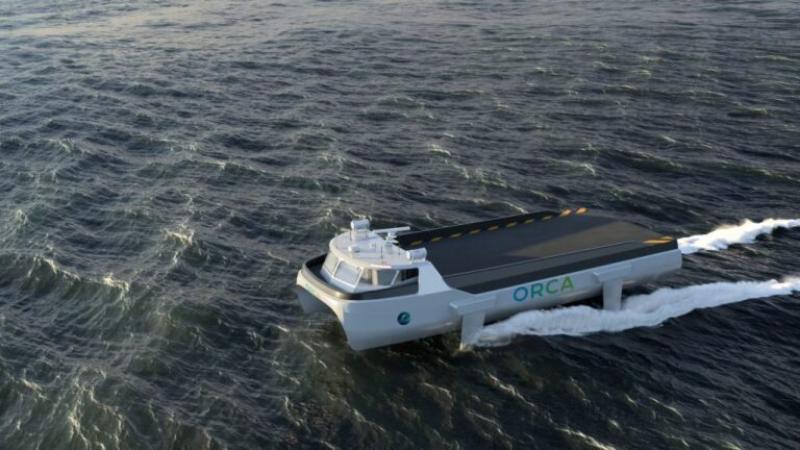 VALO为零排放氢动力ORCA船舶提供水翼船系统