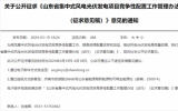 山东省集中式风电光伏发电项目竞争性配置工作管理办法征求意见