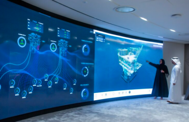 中国石油天然气公司与阿布扎比国家石油公司联手开发海上油气