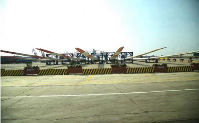 观摩中国（蓬莱）海上风电国际母港