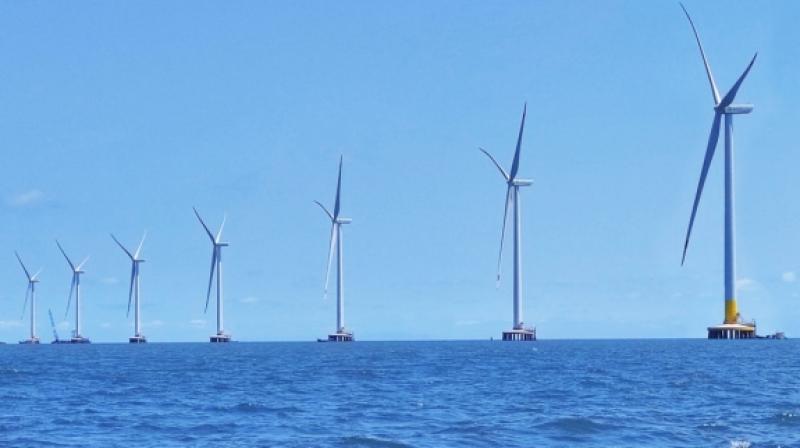 运达股份首个海外海上风电项目——越南项目完成全部机组吊装