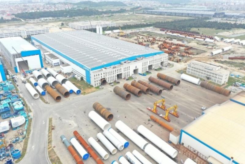 四局装备中标万宁海上漂浮式项目样机工程风力发电机组浮体建造项目