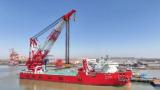 “中天39”5000吨自航式全回转起重船顺利交付！