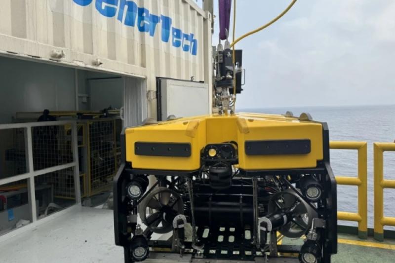 新型轻便型水下检测装置调试完成开启首秀！