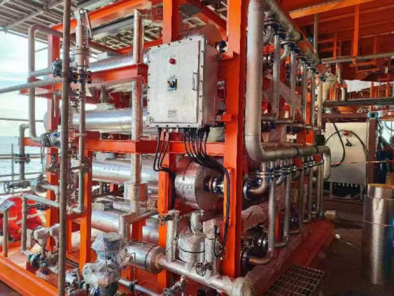 我国首套国产膜海上火炬气脱碳捕集示范装置在惠州32-5平台顺利投用