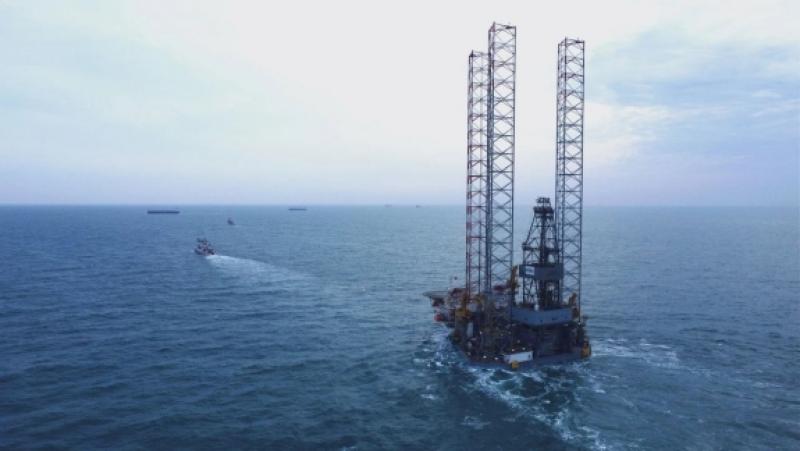 “国信” 钻井平台入列首次钻井！