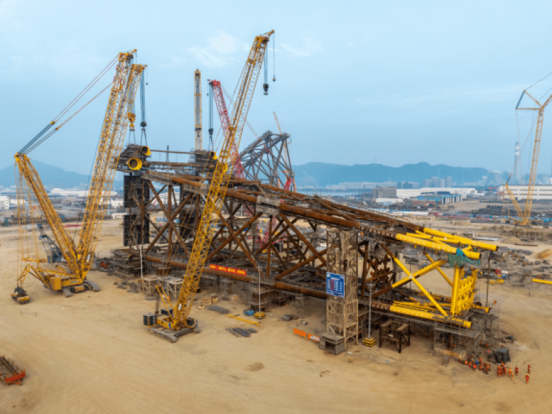 深圳重点项目即将开启海上安装