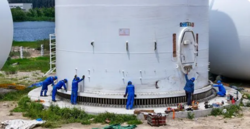 全球单机容量最大海上风电机组将于5月底开展并网测试