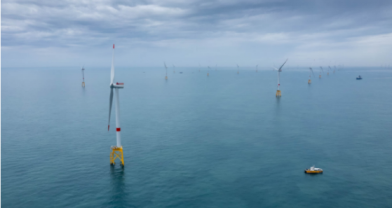 法国第二个海上风电场——Saint-Brieuc全面投产