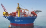 “海葵一号”抵达流花油田海域