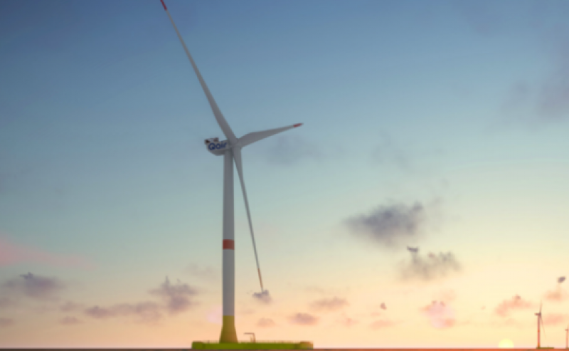 普睿司曼完成法国30兆瓦浮式风电场的出口电缆安装