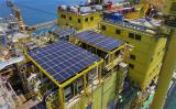 中国海油首个海上光伏建筑一体化项目投用