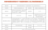 广东能源珠海高栏二海上风电项目核准前公示！