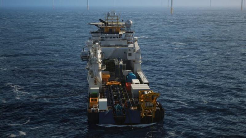 Olympic Ares船即将启动其首个海上风电项目任务