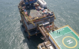全国首个石油平台海洋生态气象观测站——渤海埕北A平台海洋生态气象观测站落地