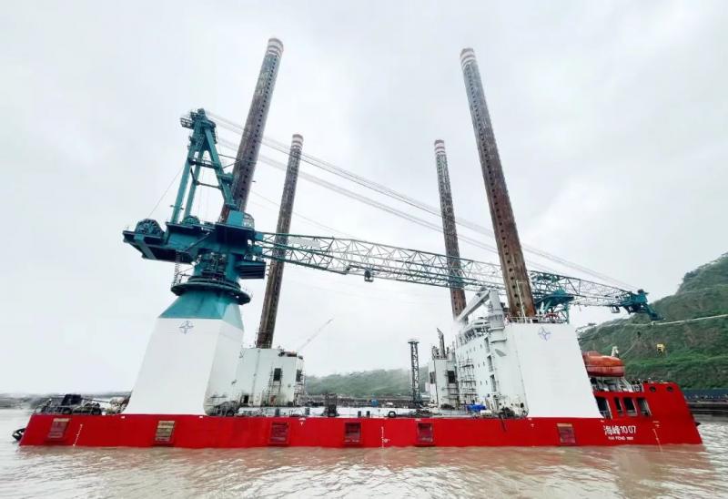 “海峰1007”重大改造项目正式近入施工阶段