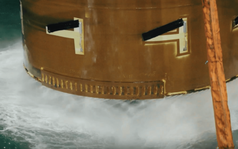 Ørsted在Gode Wind 3海上风电场测试的新单桩安装方法