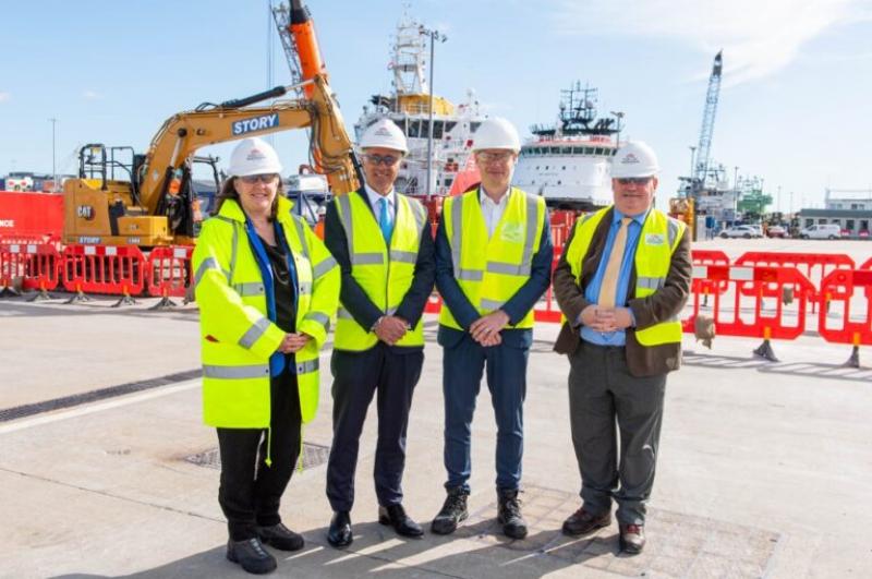 苏格兰最大的商业岸电系统开工建设