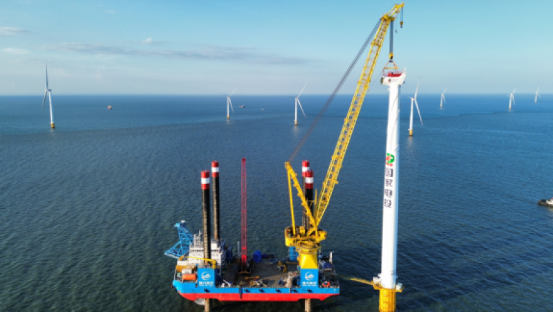 国家电投广东公司湛江徐闻海上风电场300兆瓦增容项目进展