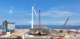 潍坊港区海上光伏项目“海进海出”中转基地正式运营！