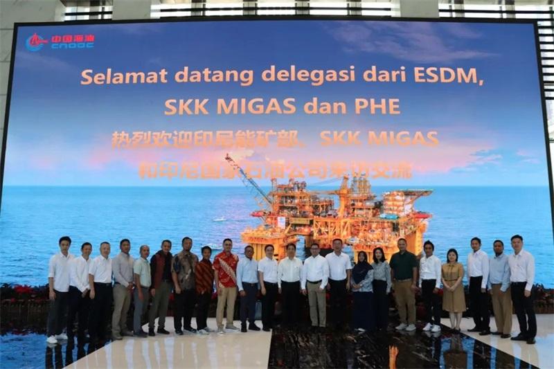印度尼西亚访问团一行赴中海油研究总院开展技术交流