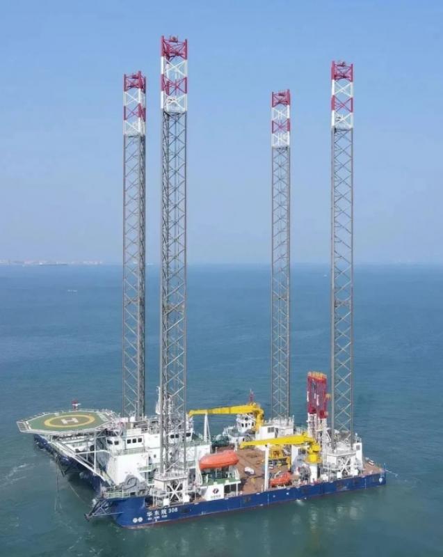 “华东院308”在山东半岛海上风电场完成首次勘测